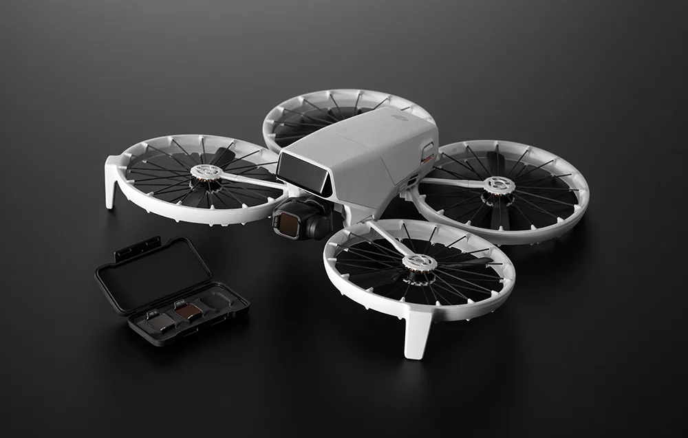 Cinematic aerial footage with DJI Flip ND filters