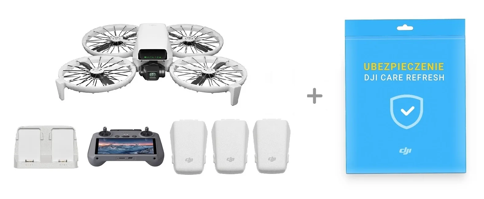 DJI Flip Fly More Combo with DJI RC 2 and DJI Care Refresh