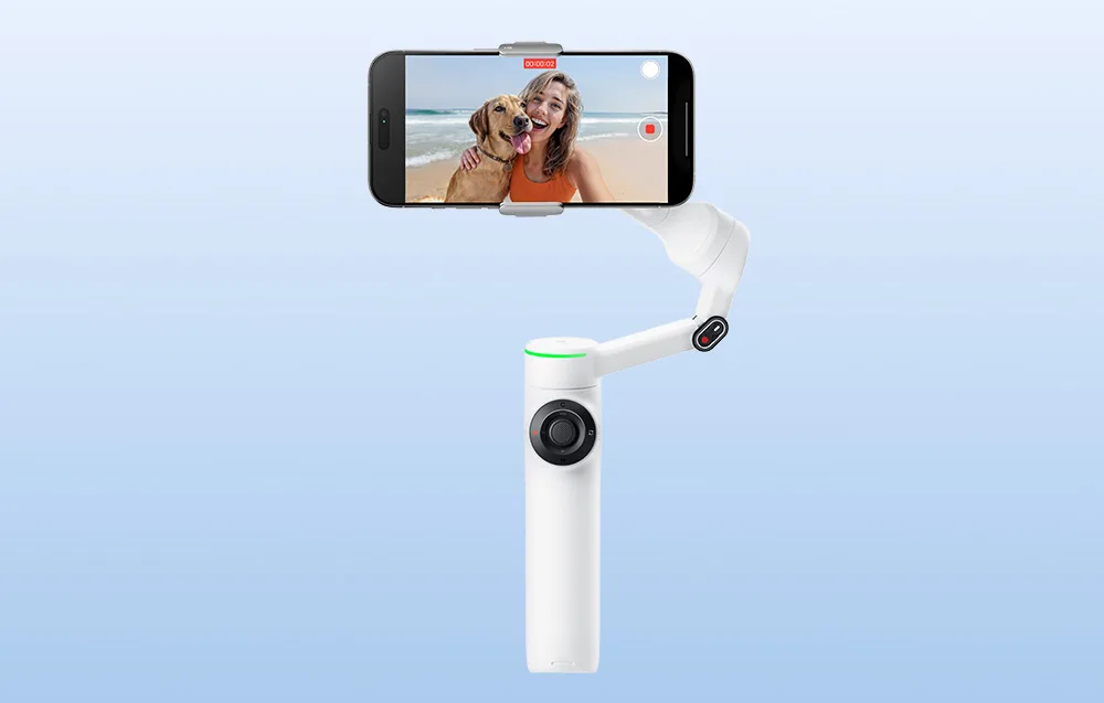 Ручний стабілізатор Insta360 Flow 2 Pro (білий)