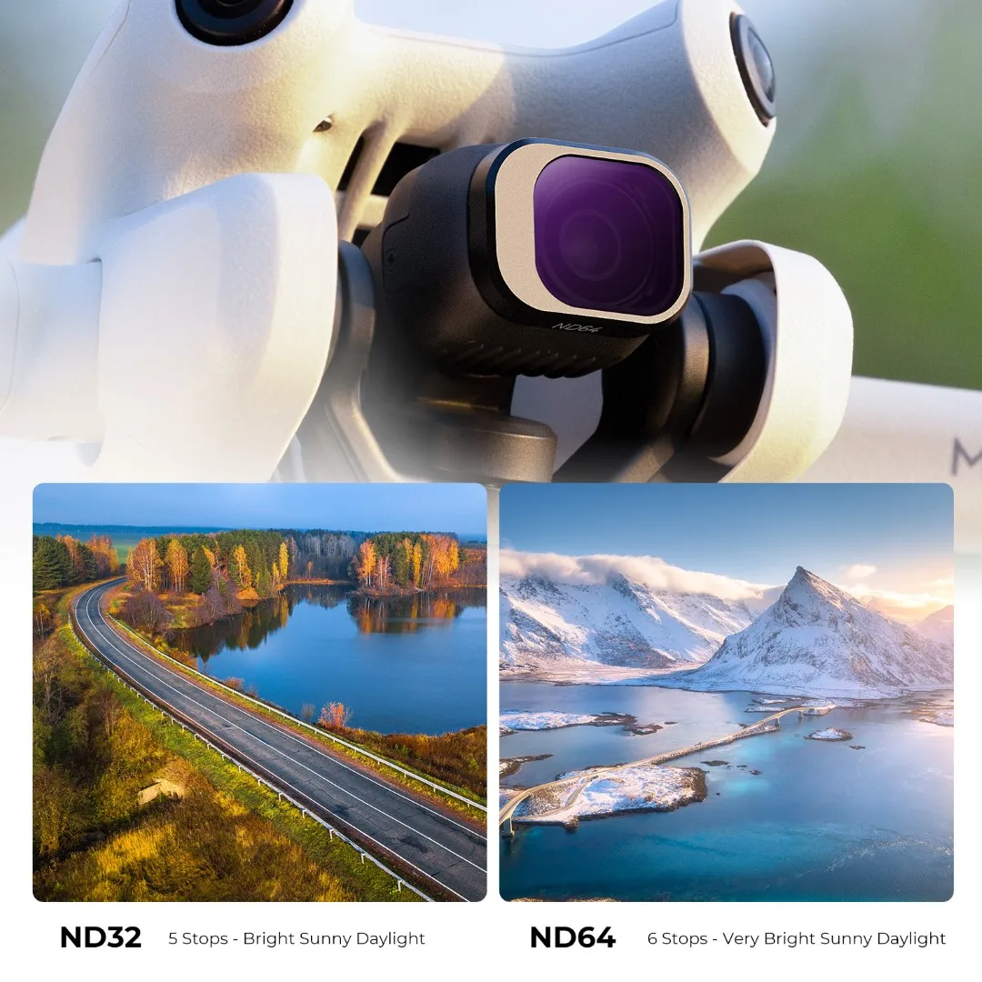 Zestaw 4 filtrów ND K&F Concept do drona DJI Mini 4 Pro