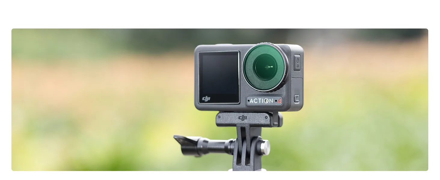 Filtr CPL marki K&F Concept do kamery DJI Osmo Action 4 / 5 Pro