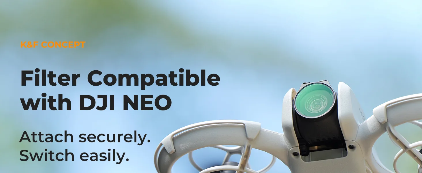 Filtr PL marki K&F Concept do drona DJI Neo