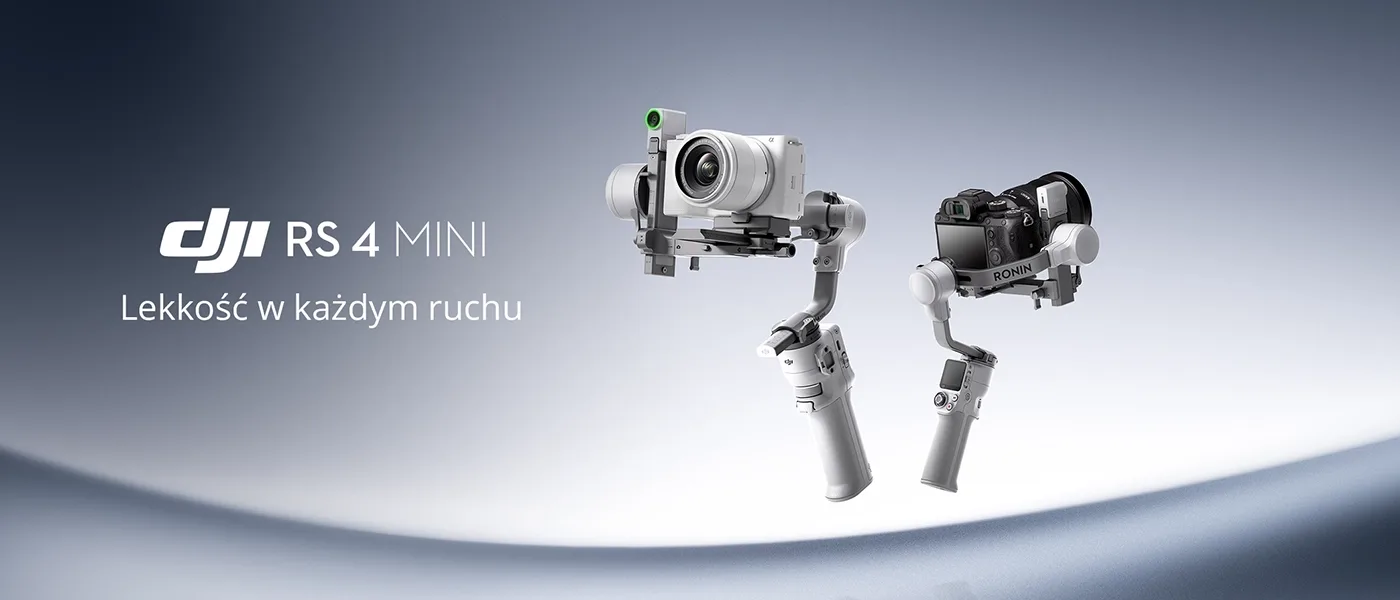 DJI RS 4 Mini - Lekkość w każdym ruchu