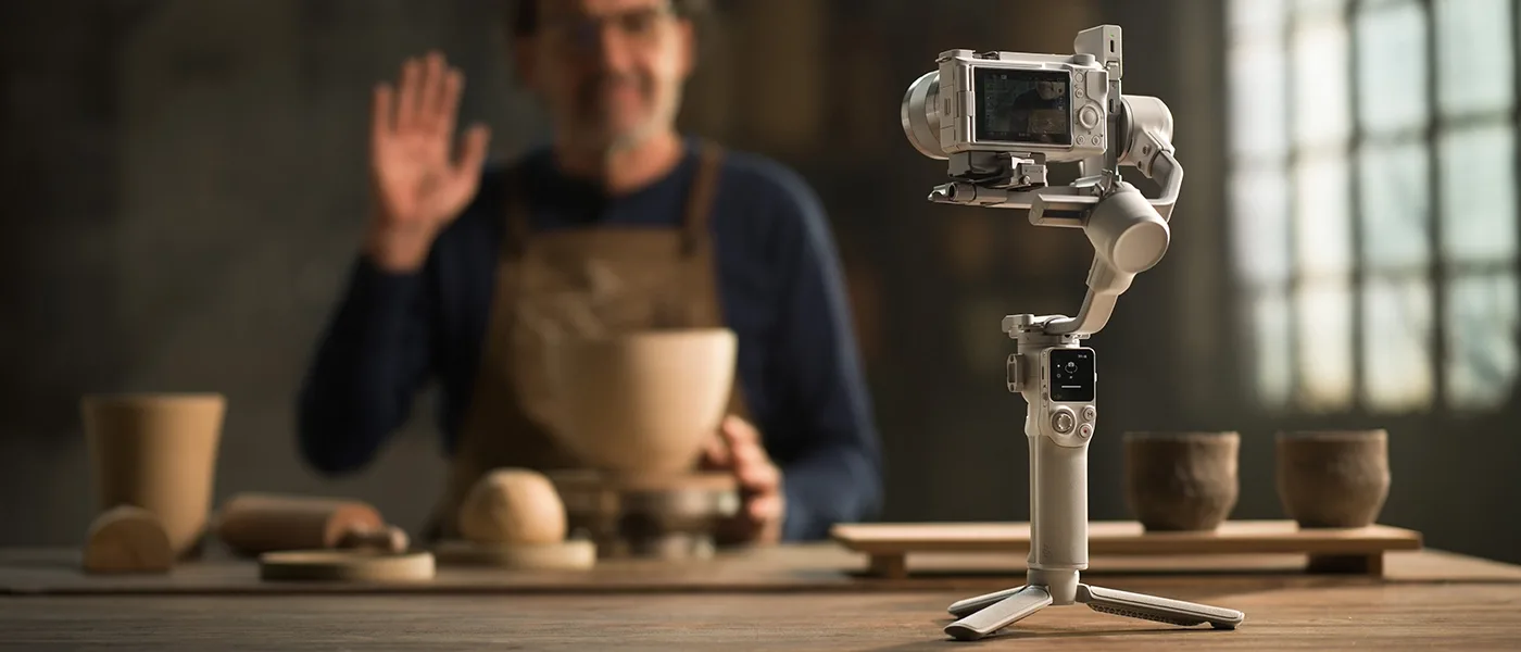 DJI RS 4 Mini - Więcej czasu na nagrywanie