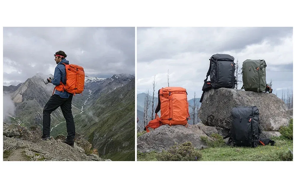 PGYTECH OnePro Flex 40L backpack (orange) + organizer M