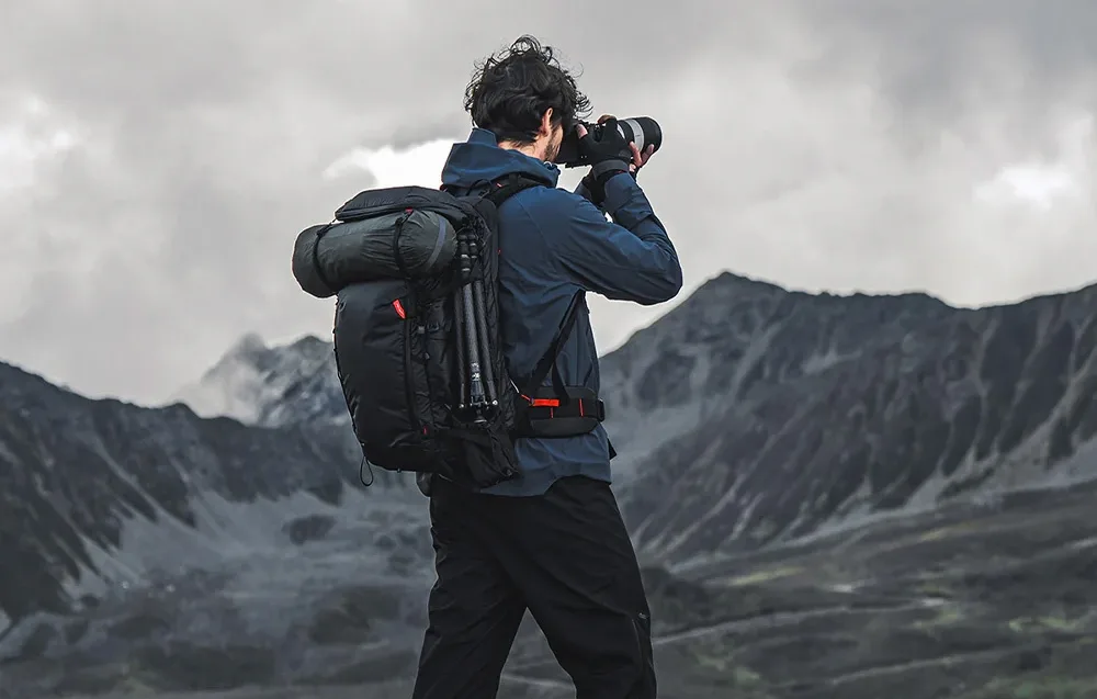 PGYTECH OnePro Flex 40L backpack (black) + L organizer