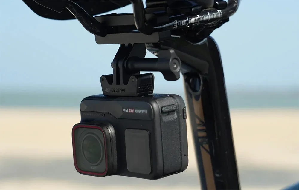 Insta360 bike rail mount
