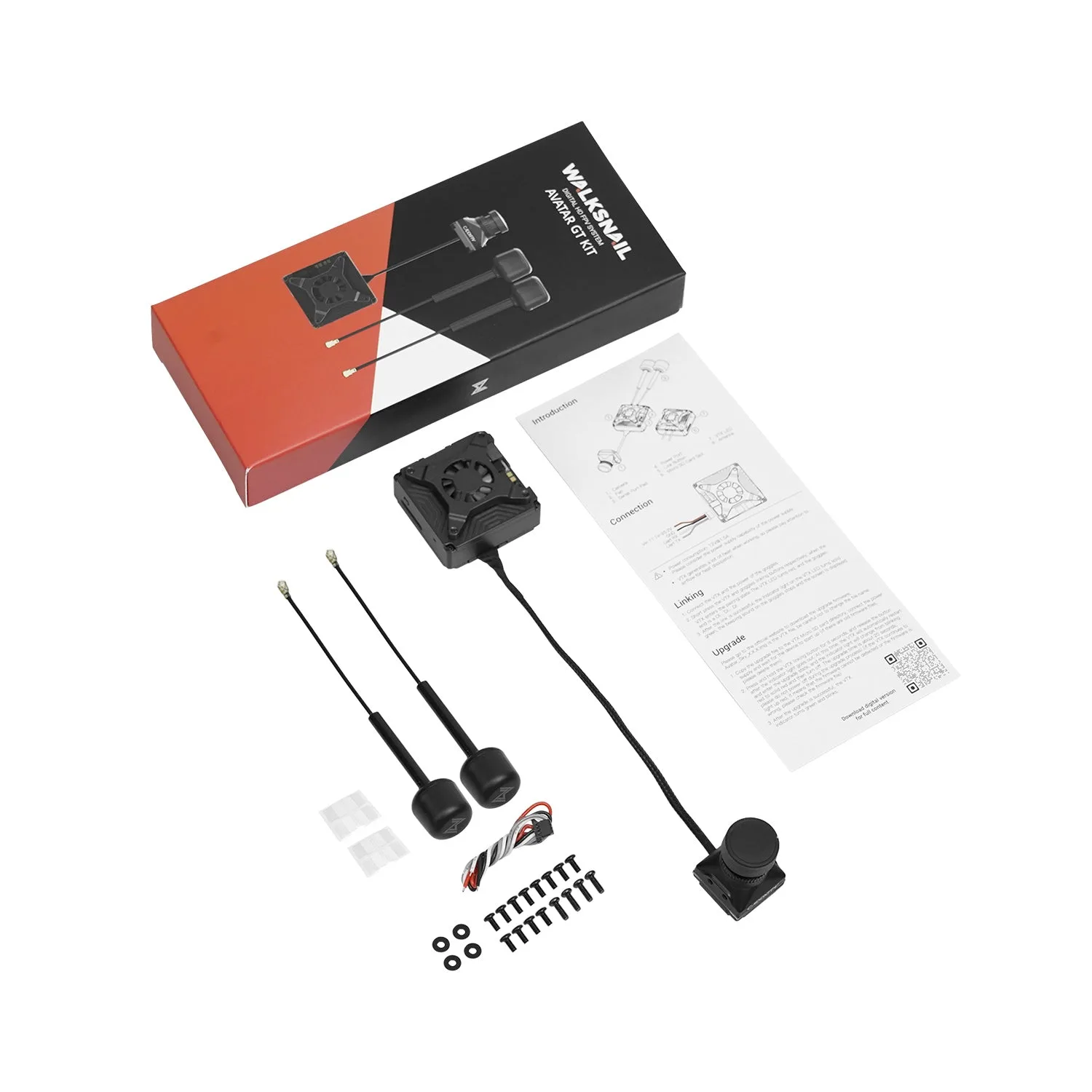 Walksnail Avatar GT Kit (Dual Antennas 2W 140 mm)