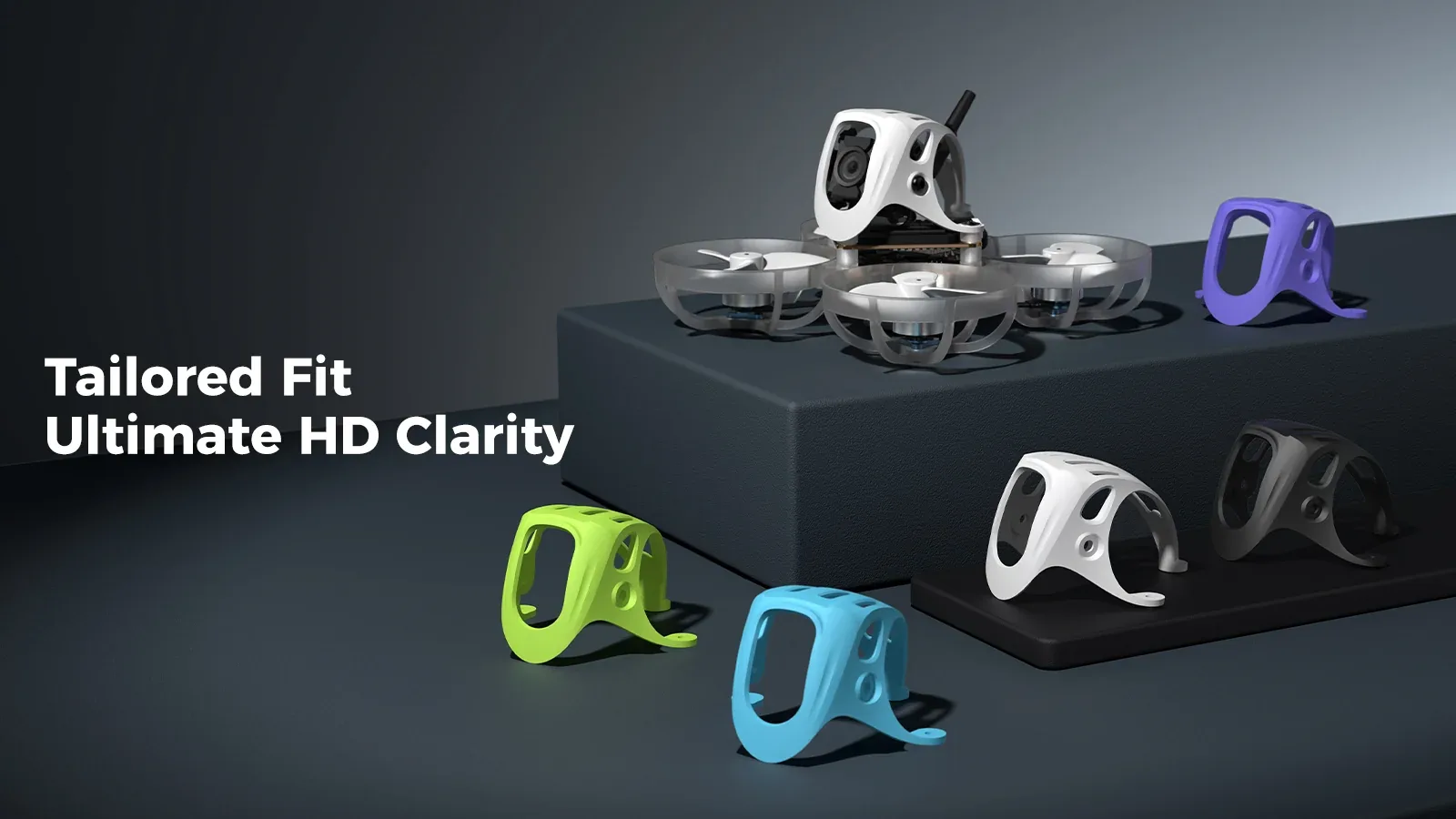 Canopy BetaFPV dla jednostki O4 Air - biały