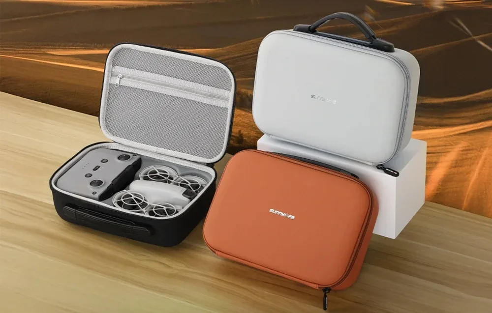 Wnętrze torby SUNNYLIFE Combo for DJI Neo