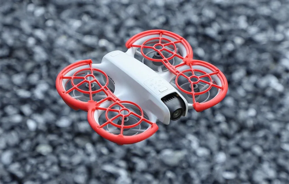 Osłona śmigieł Sunnylife do DJI Neo w kolorze czerwonym