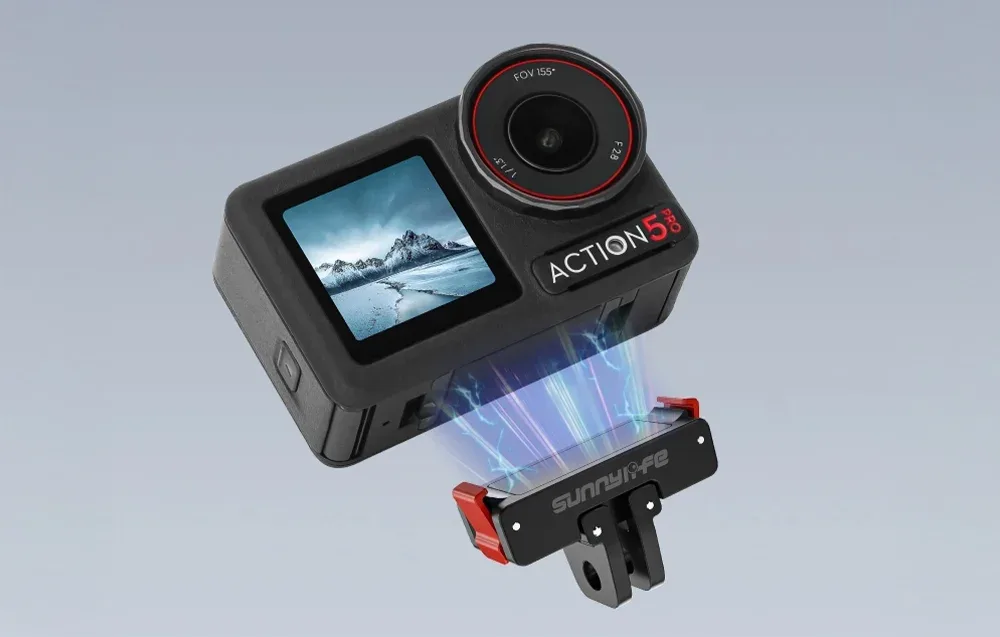 Magnetyczny uchwyt szybkiego montażu SUNNYLIFE do DJI Osmo Action