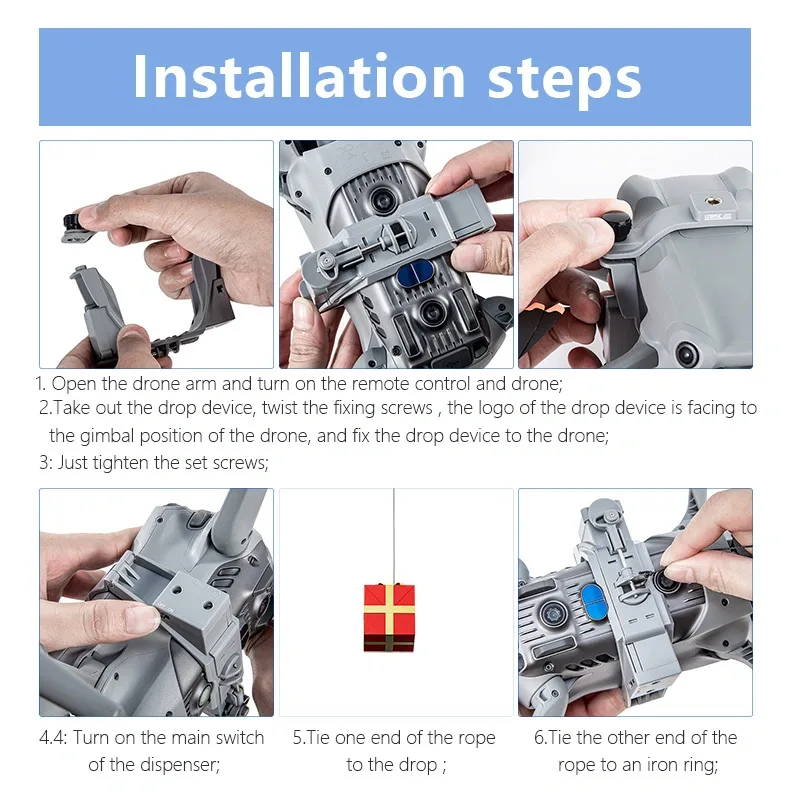 STARTRC drop module for drone DJI Air 3 / 3S