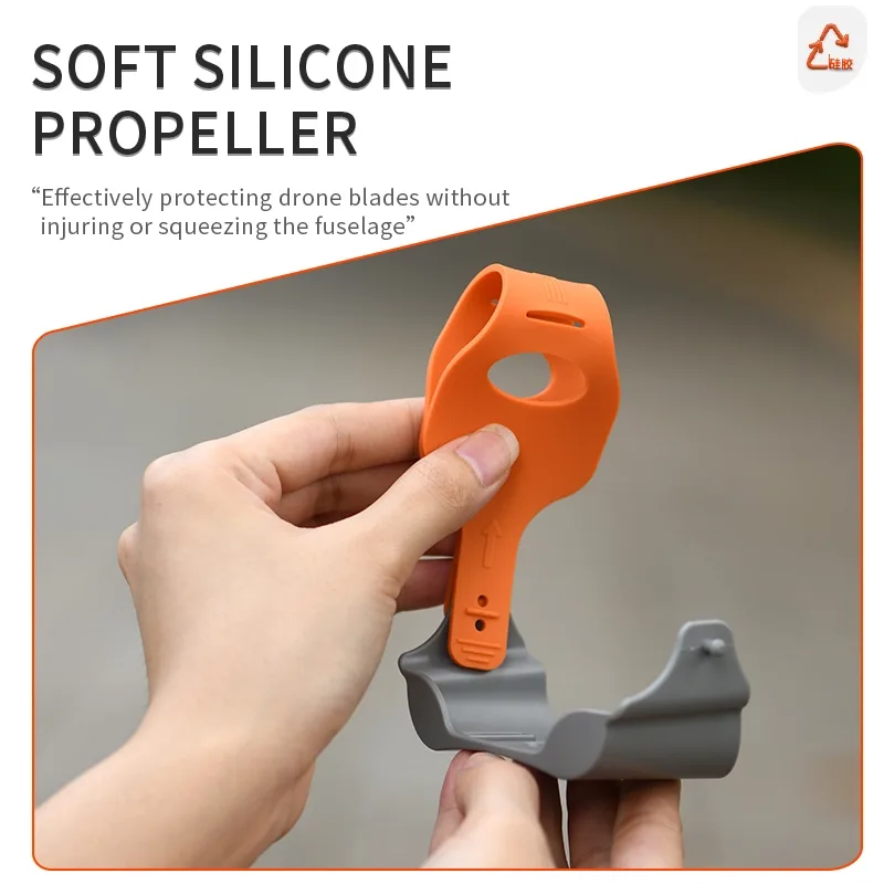 STARTRC Propeller Guard for DJI Air 3 / 3S Drone (Orange)