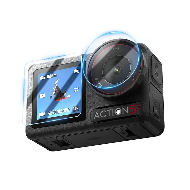 STARTRC tempered glass for camera DJI Action 5 Pro (2pcs)