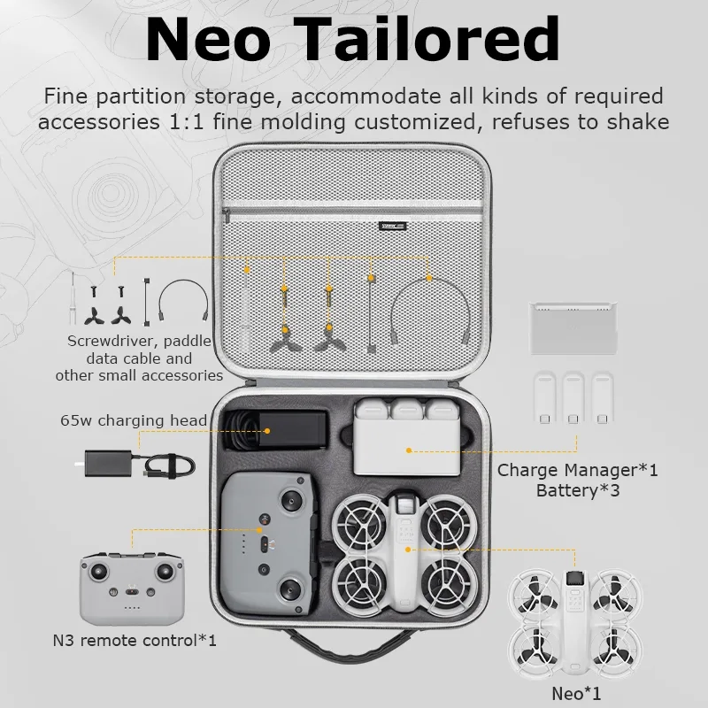 Транспортна сумка STARTRC для DJI Neo Fly More Combo
