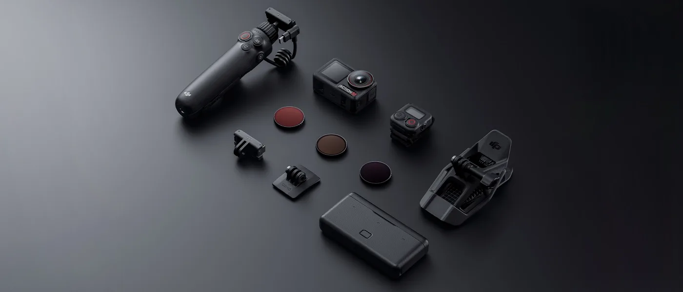 Więcej możliwości z akcesoriami - DJI Osmo Action 5 Pro