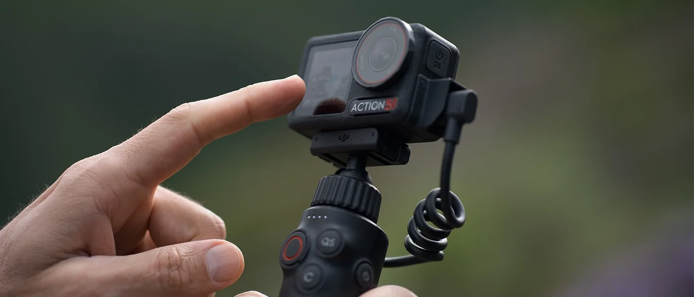 Dotykowe wyświetlacze OLED - DJI Osmo Action 5 Pro