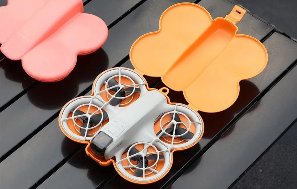 Sunnylife Butterfly Protective Case NE-SN908 for DJI NEO with Carabiner (Black)