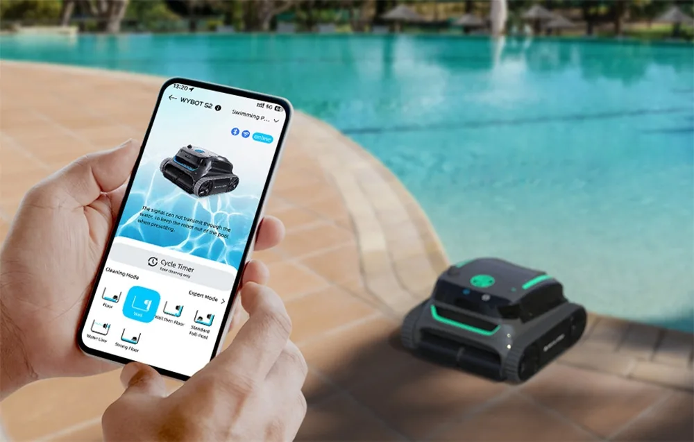 Wybot S2 Wireless Pool Cleaning Robot