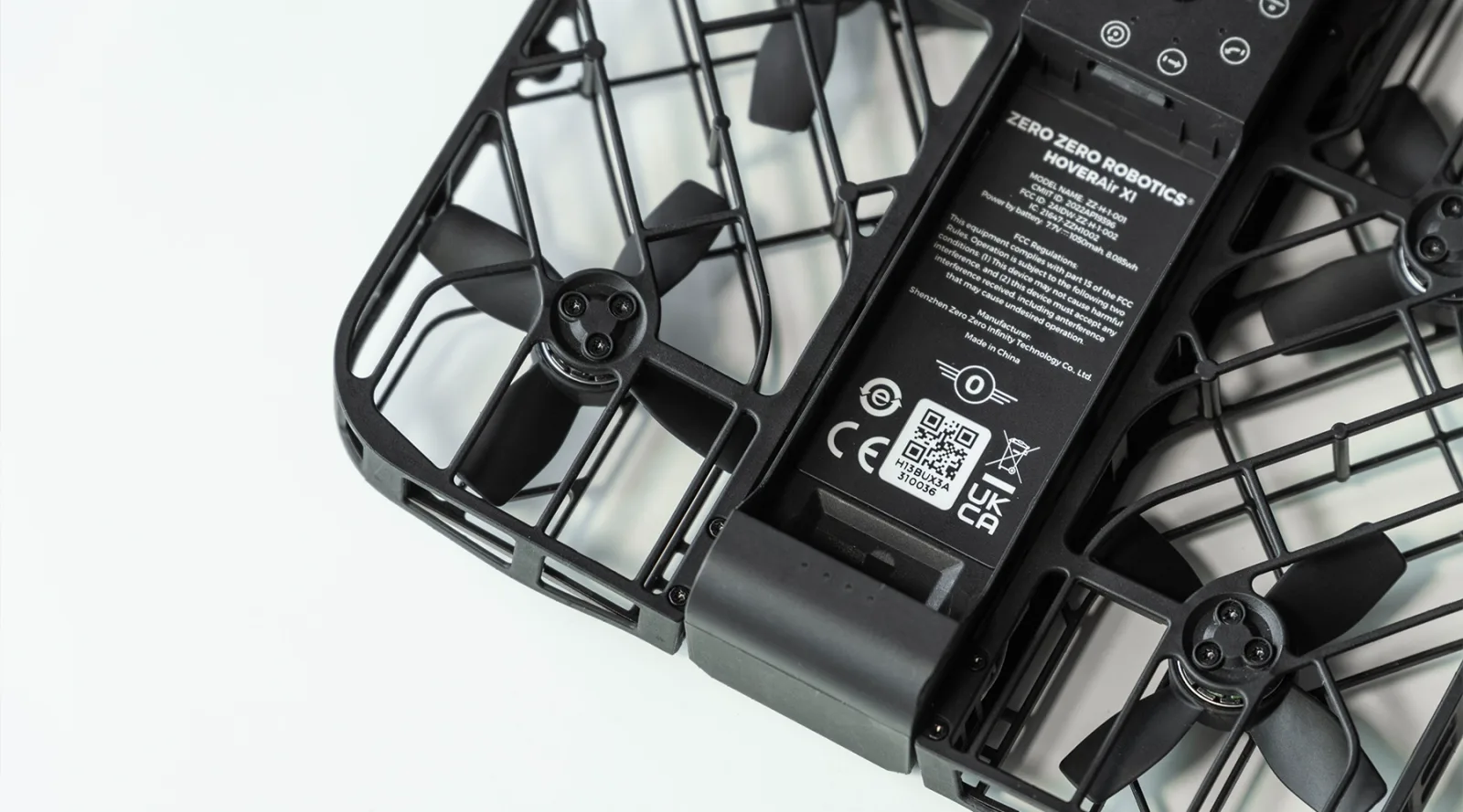 HoverAir X1 Standard Black drone fully enclosed design