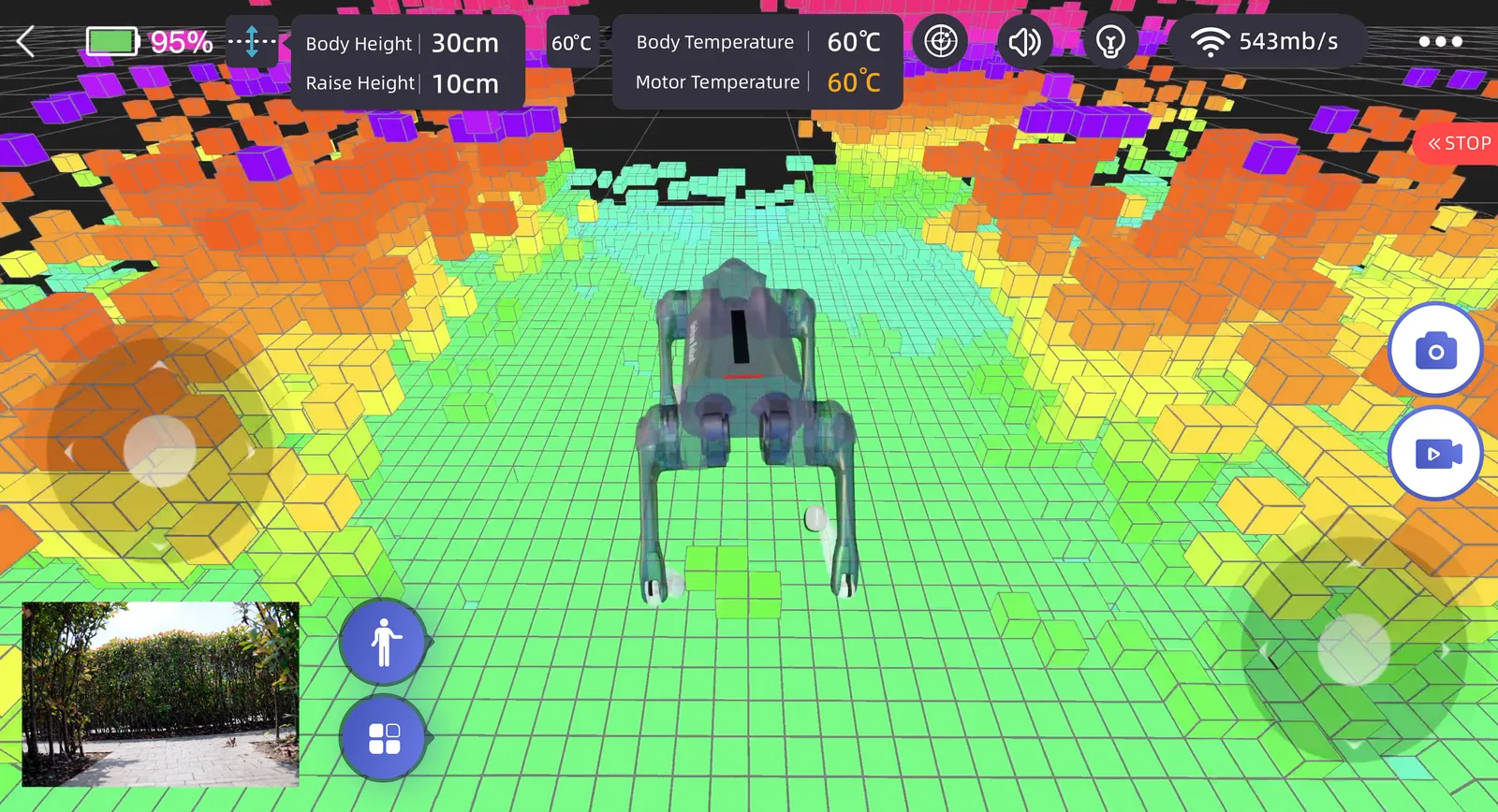 Unitree Go2 Pro robot dog in motion