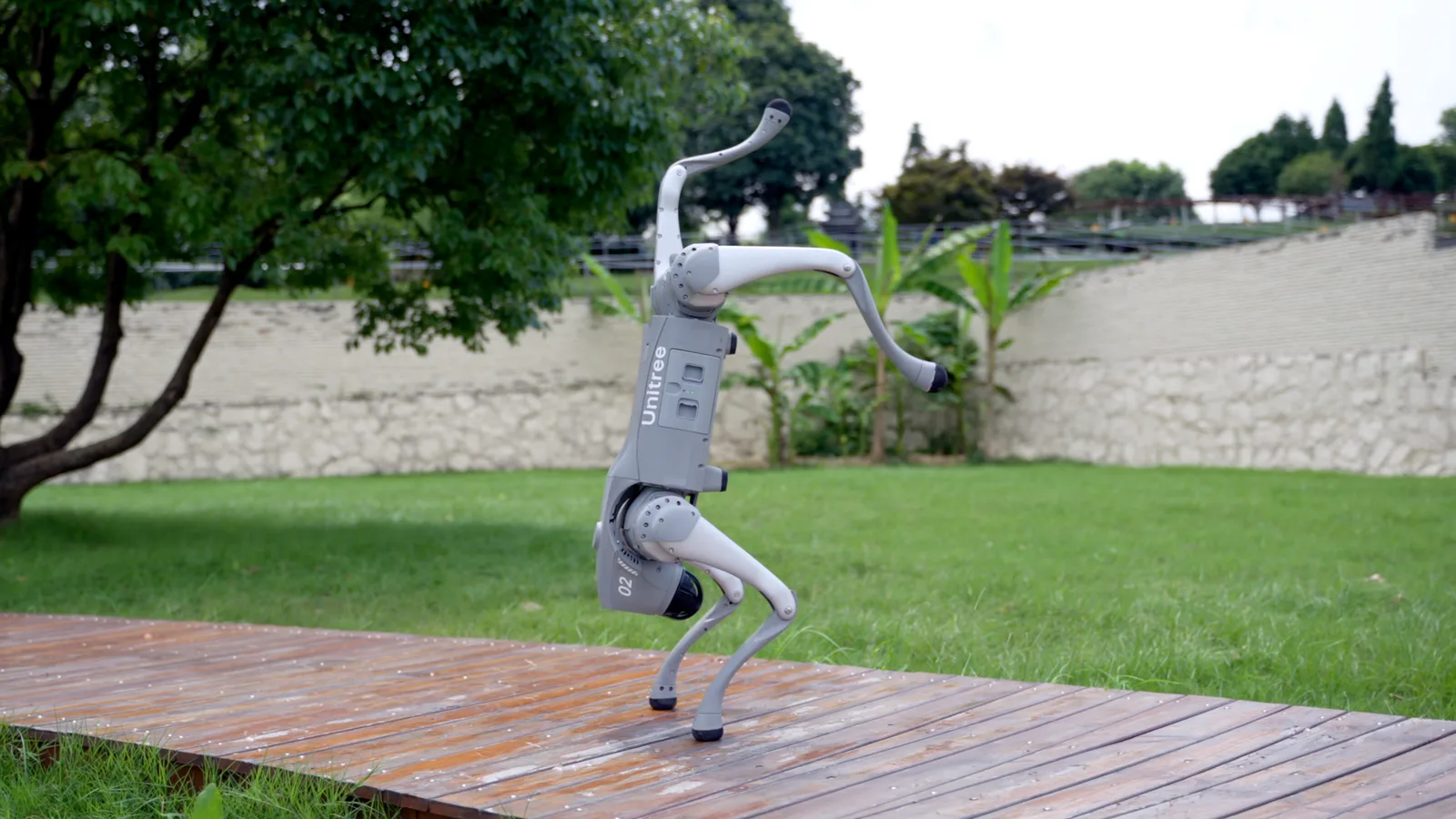 Unitree Go2 Pro robot dog front view