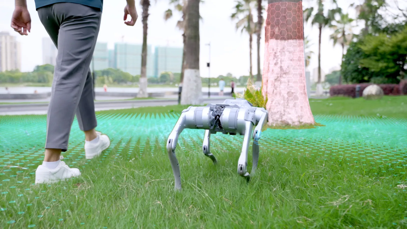 Unitree Go2 Air quadruped robot in motion