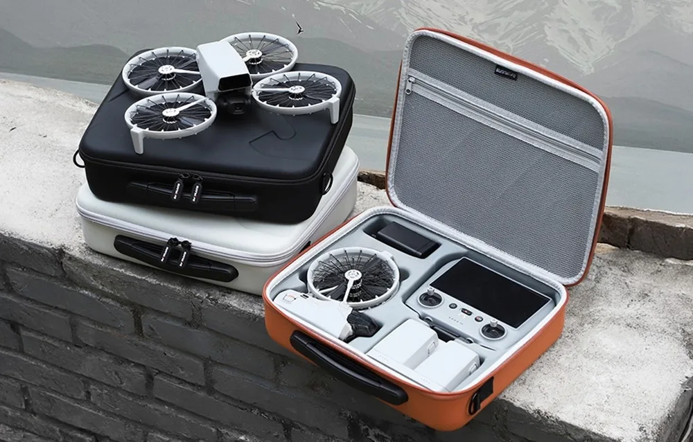 Etui Sunnylife DJI Flip z uchwytem i paskiem