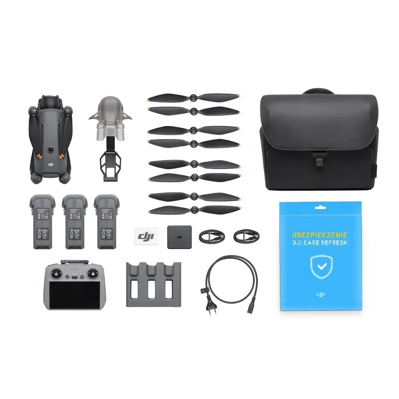 Pełny skład zestawu DJI Mavic 4 Pro Fly More Combo