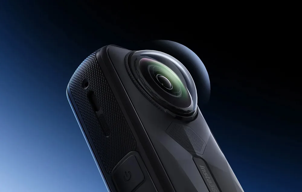 Osłony obiektywu do kamery Insta360 X5 (plastik)