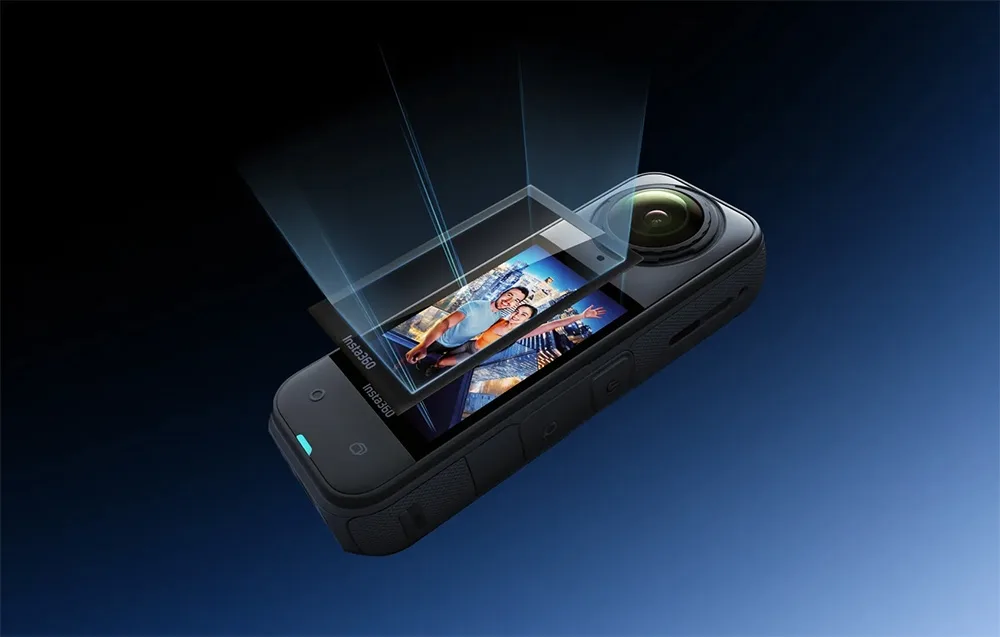 Tempered glass screen protector for Insta360 X5