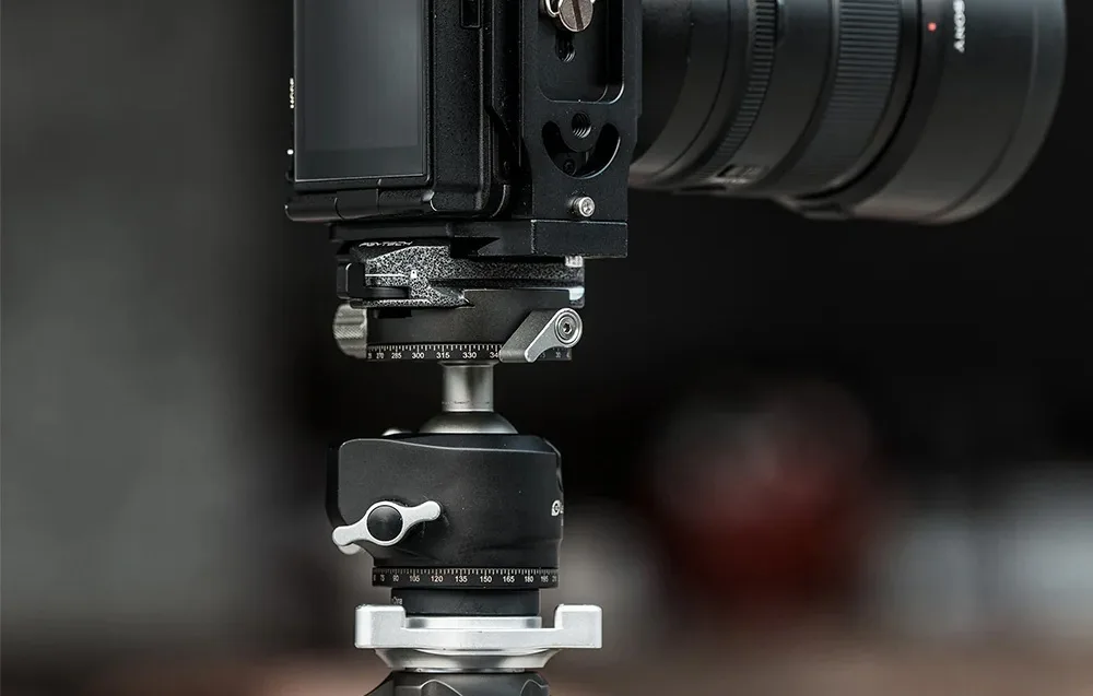 PGYTech Arca-Type V2 clamp compatible with Arca-Swiss accessories