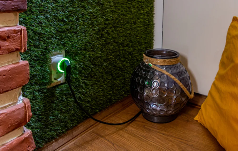 Kolorowy wskaźnik LED w gniazdku EcoFlow x Shelly Smart Plug