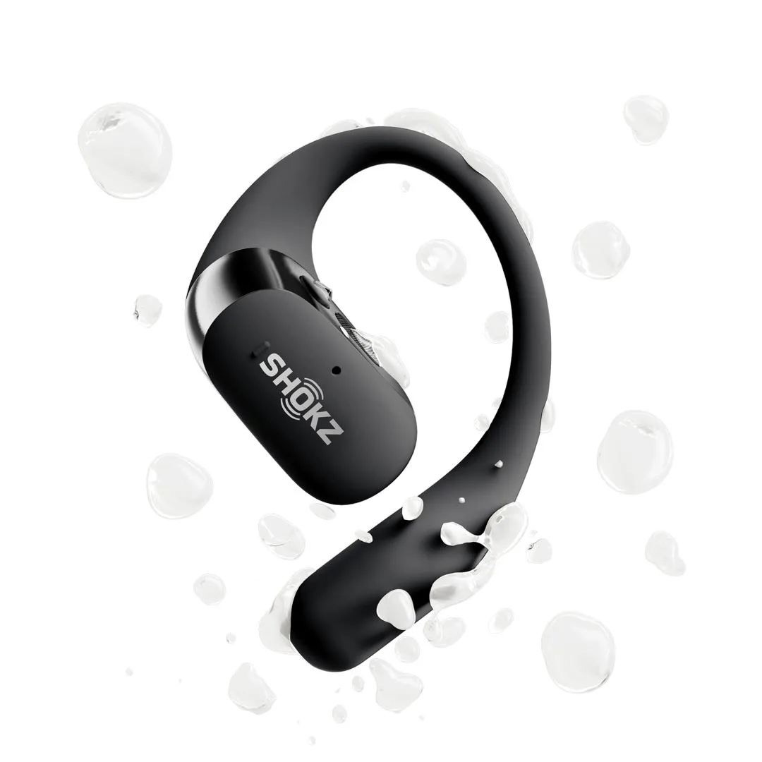 Shokz OpenFit 2 – odporność na pot i zachlapania IP55