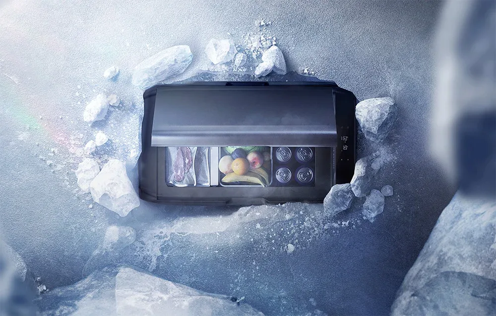 Внутрішній простір холодильника EcoFlow Glacier Classic 35L