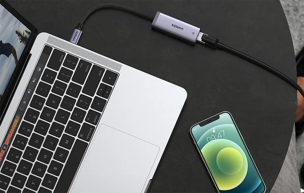 Fast Gigabit Ethernet performance of the UGREEN CM483 adapter