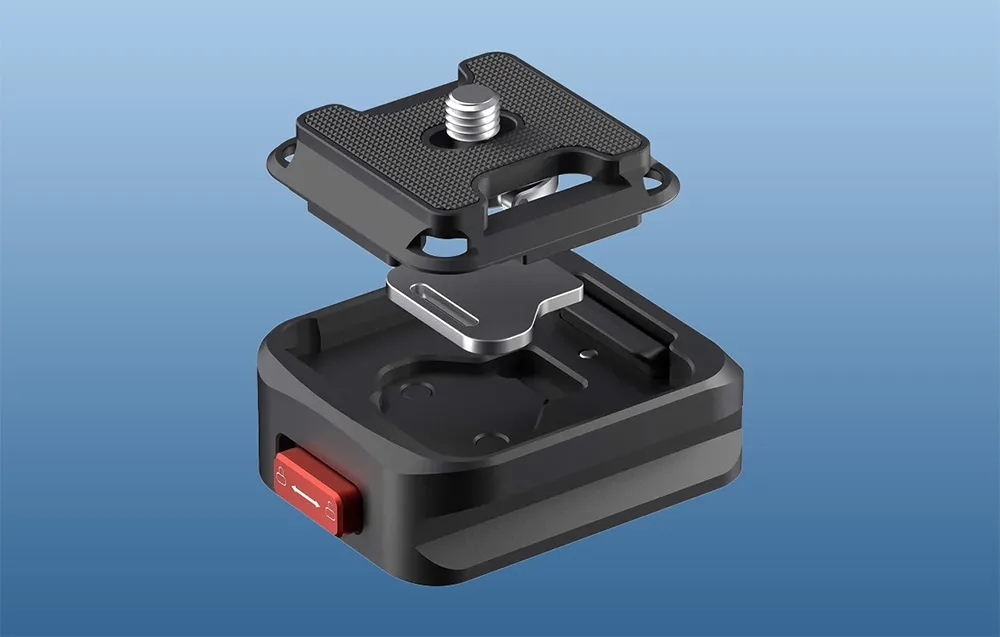 Lightweight and durable Freewell aluminum quick release plate