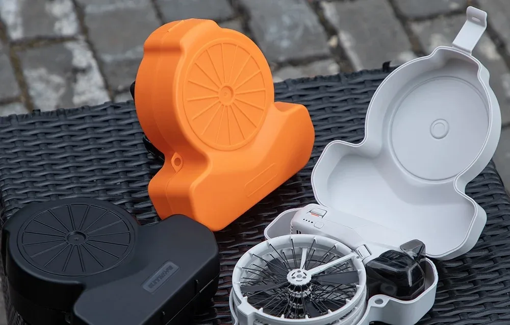 Close-up of the Sunnylife DJI FLIP protective case design