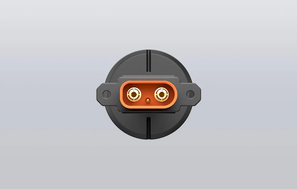DJI XT90 to MC4 adapter used for high-power solar charging