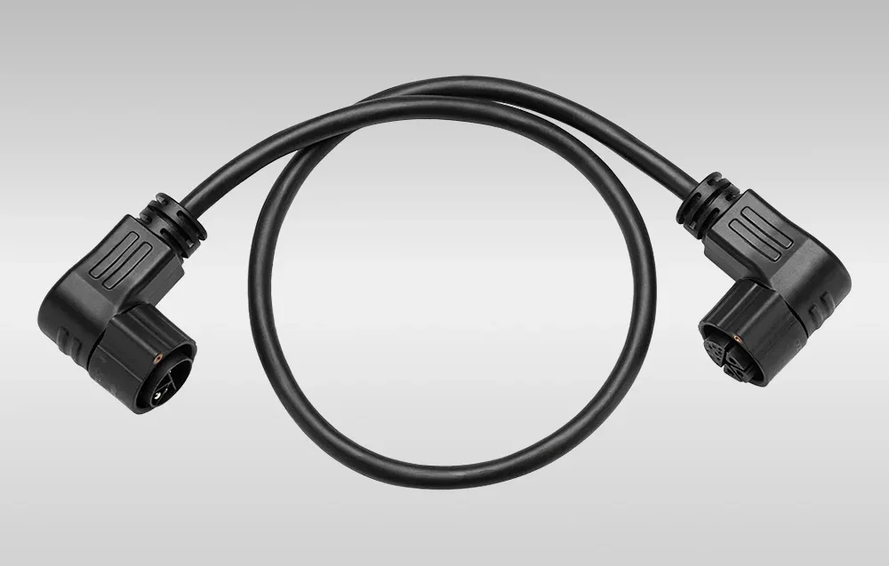EcoFlow STREAM parallel cable shown on a gray background.