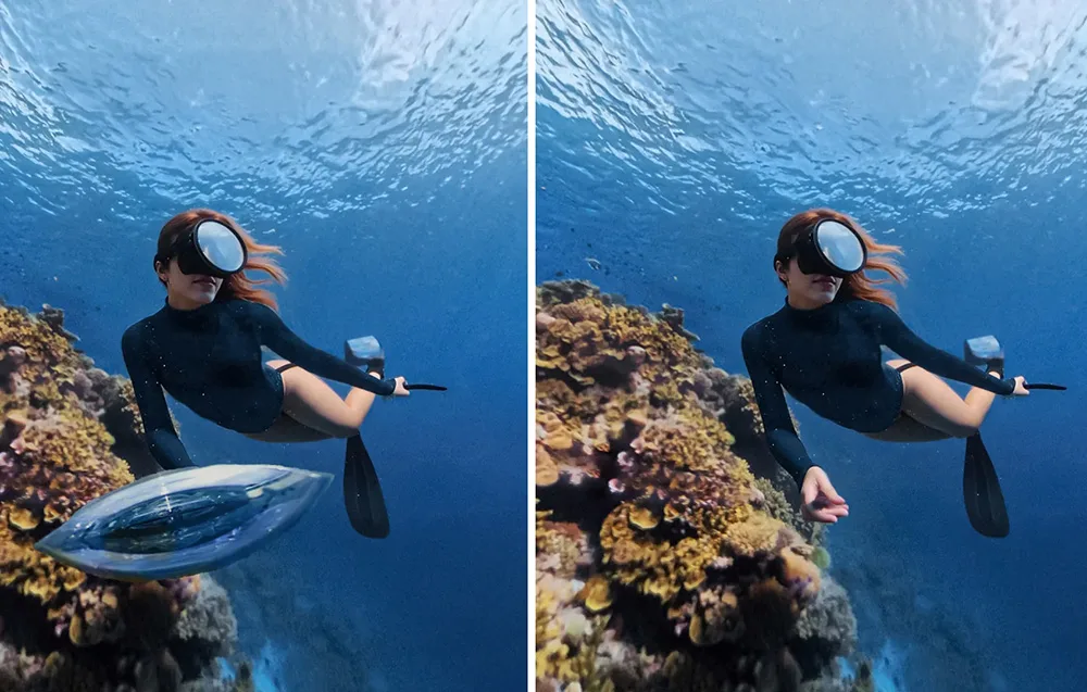 Wodoszczelna obudowa do nurkowania dla Insta360 X5