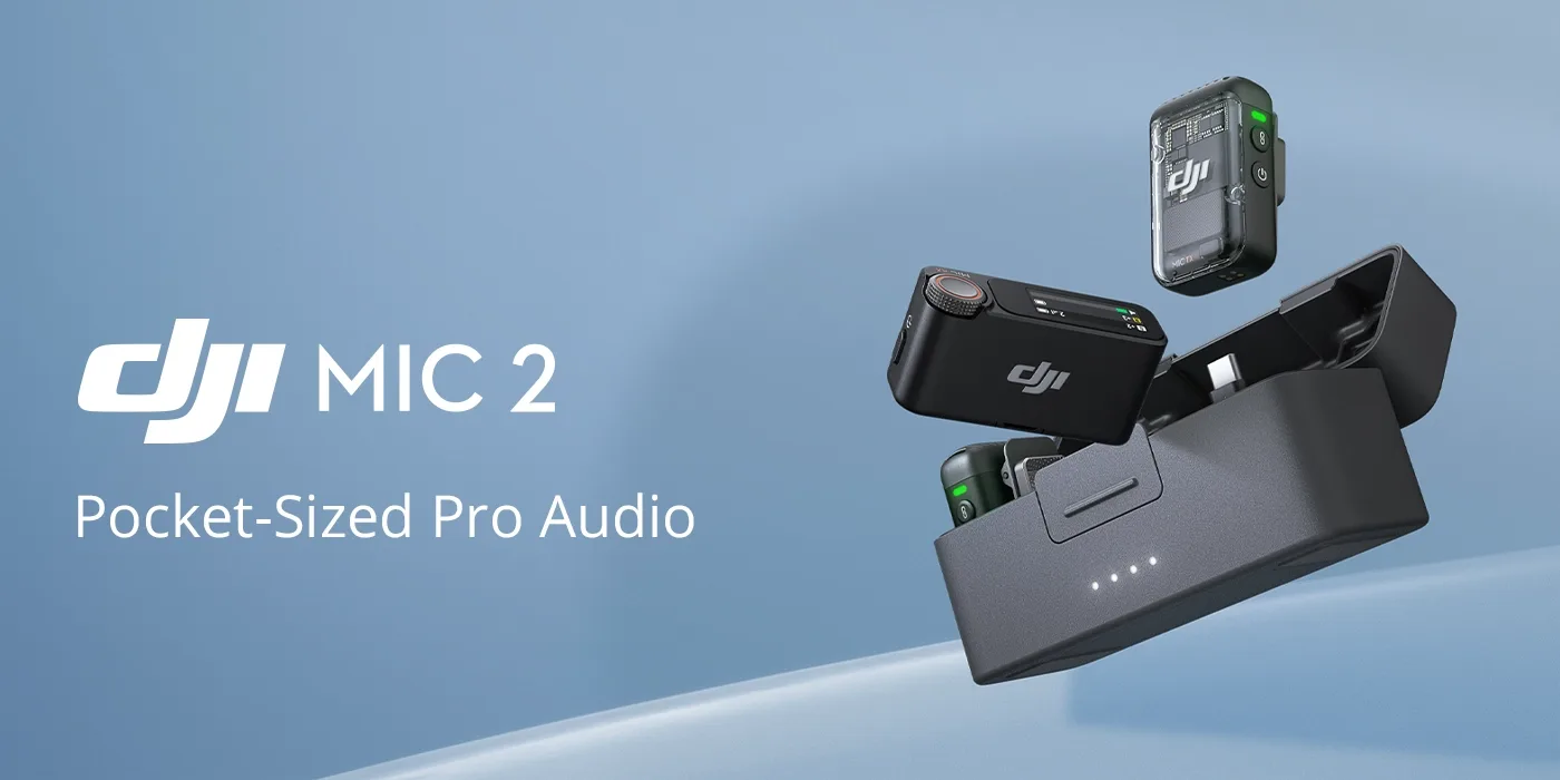 DJI Mic 2 microphone/transmitter