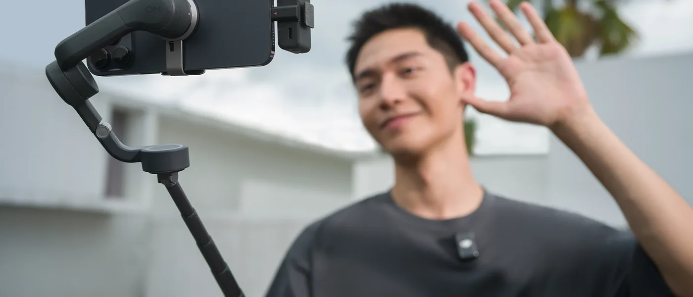 DJI Mic 2 Skorzystaj z dużej ilości miejsca