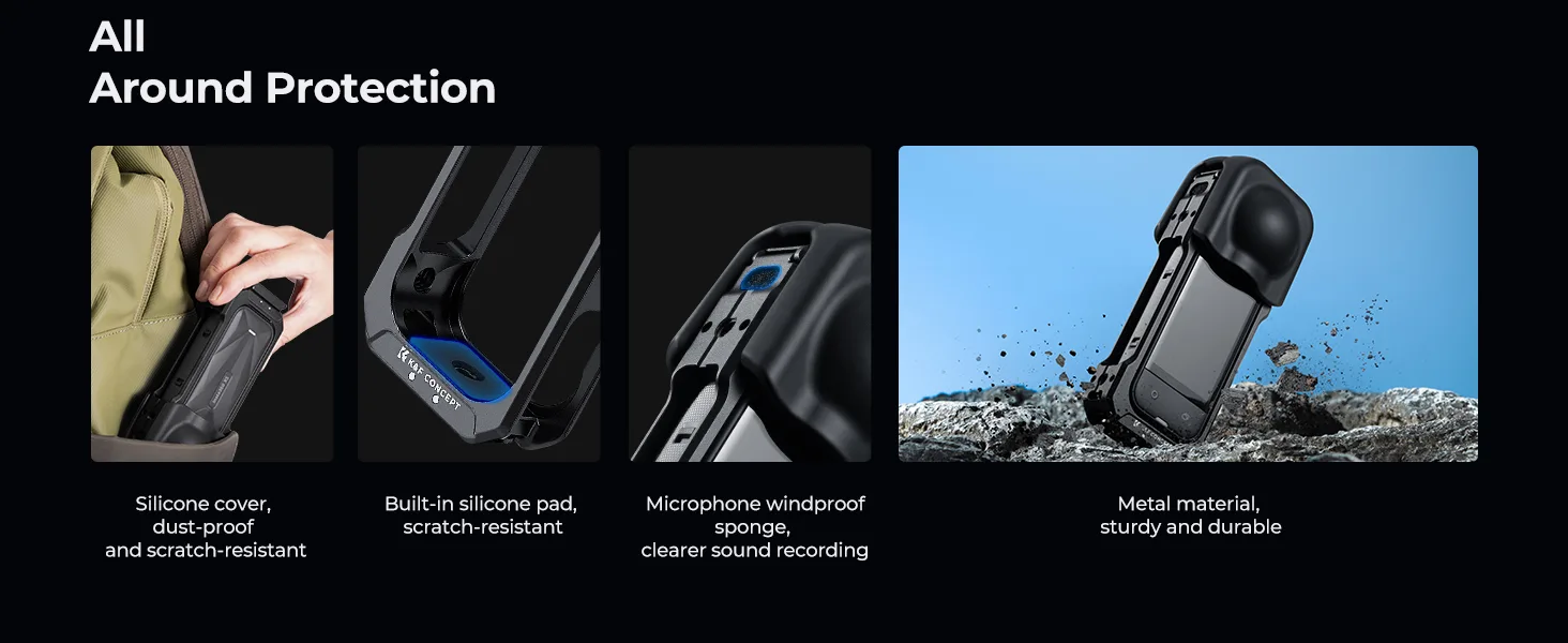 Zestaw akcesoriów do Insta360 X5 marki K&F Concept