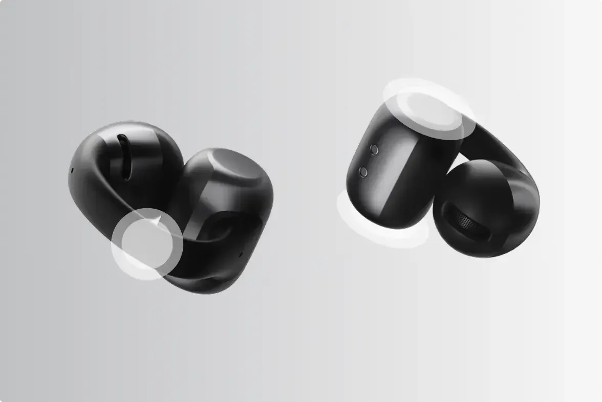 Shokz OpenDots One – inteligentne sterowanie dotykowe
