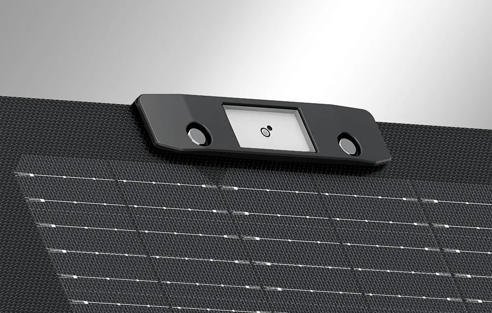 Portable solar panel with built-in sunlight angle indicator