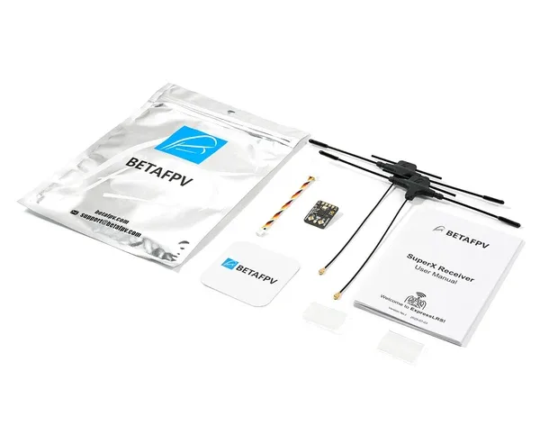 SuperX Nano receiver package contents