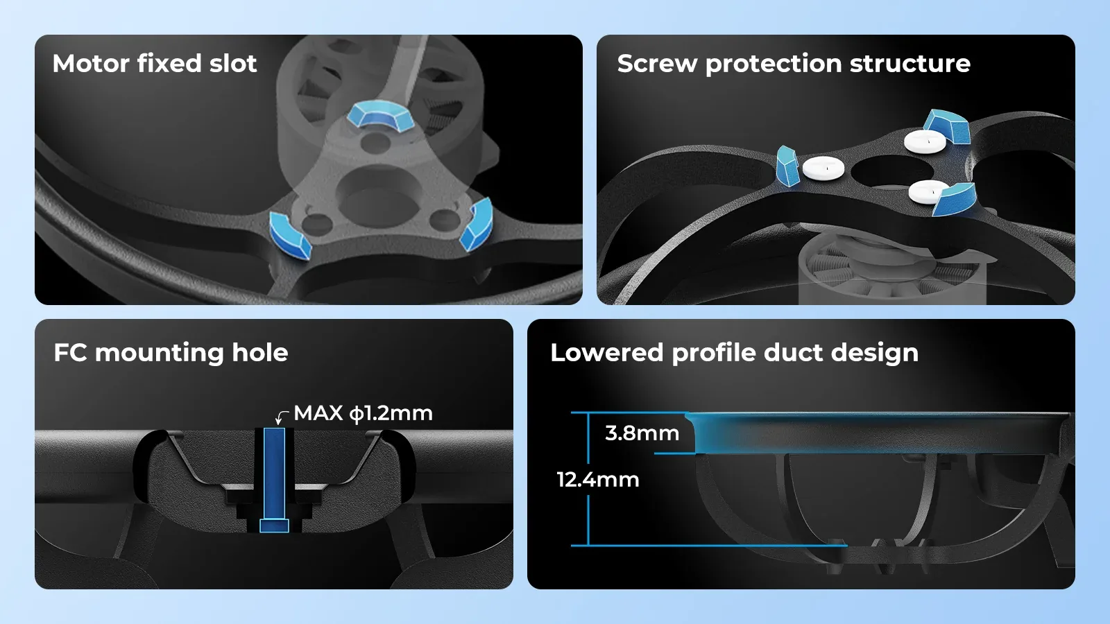 Rama Air65 II Brushless Whoop - detale