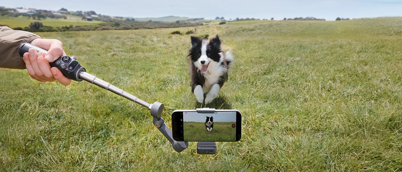 DJI Osmo Mobile 7P creative shooting options